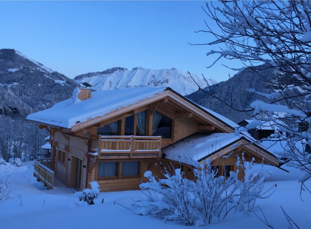 Chalet Nanook Нотр-Дам-де-Белькомб Экстерьер фото