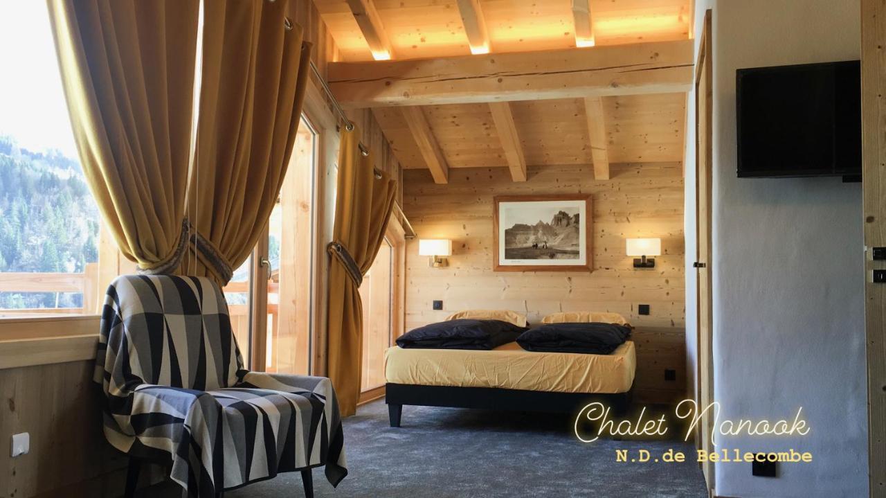 Chalet Nanook Нотр-Дам-де-Белькомб Экстерьер фото