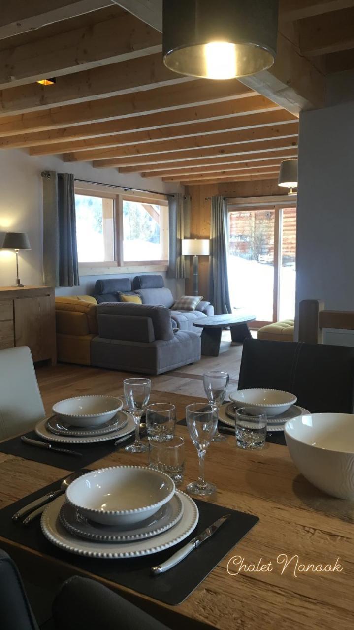 Chalet Nanook Нотр-Дам-де-Белькомб Экстерьер фото