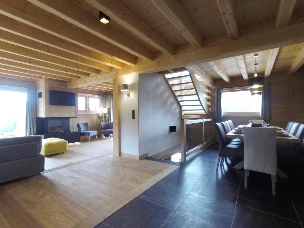 Chalet Nanook Нотр-Дам-де-Белькомб Экстерьер фото