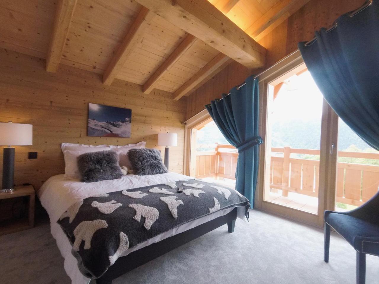 Chalet Nanook Нотр-Дам-де-Белькомб Экстерьер фото