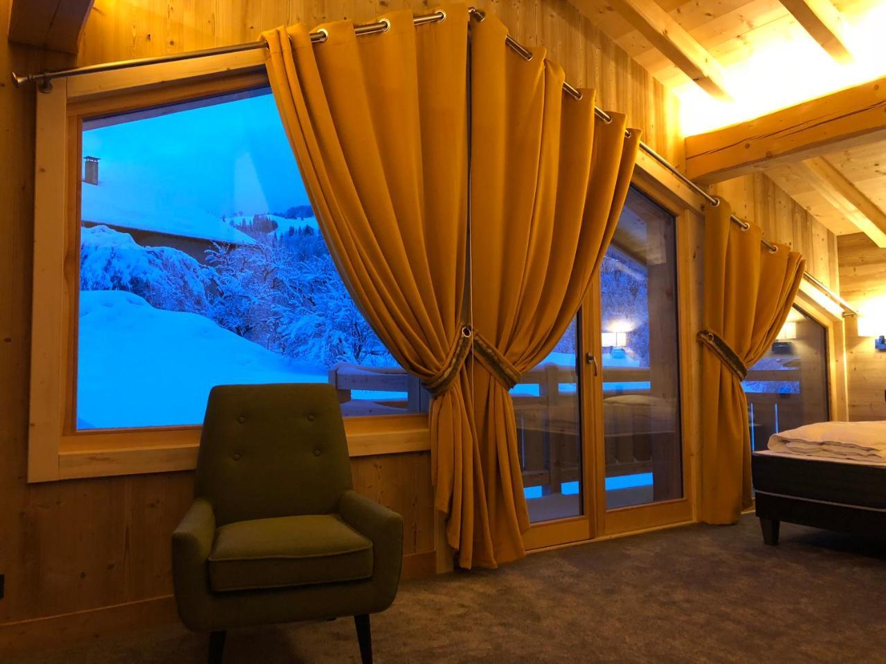 Chalet Nanook Нотр-Дам-де-Белькомб Экстерьер фото